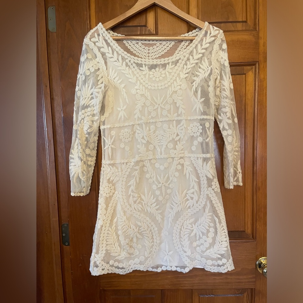 Express Long Sleeve Mini Dress